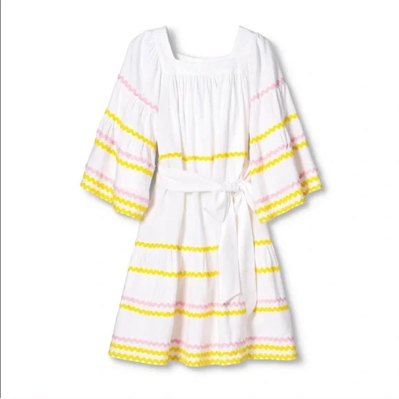 Lisa Marie Fernandez Ric Rac Linen Dress - Picture 4 of 11